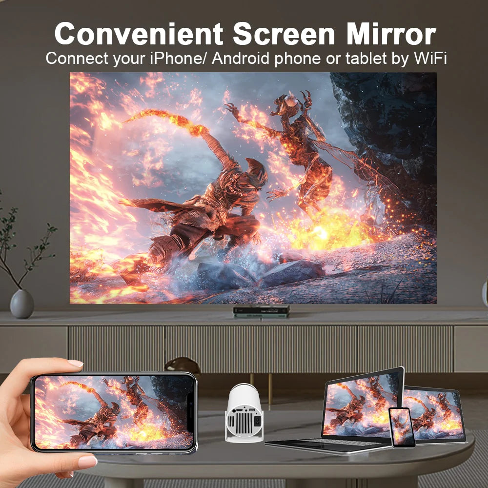 Veluxe Cinema™ Outdoor Portable Projector